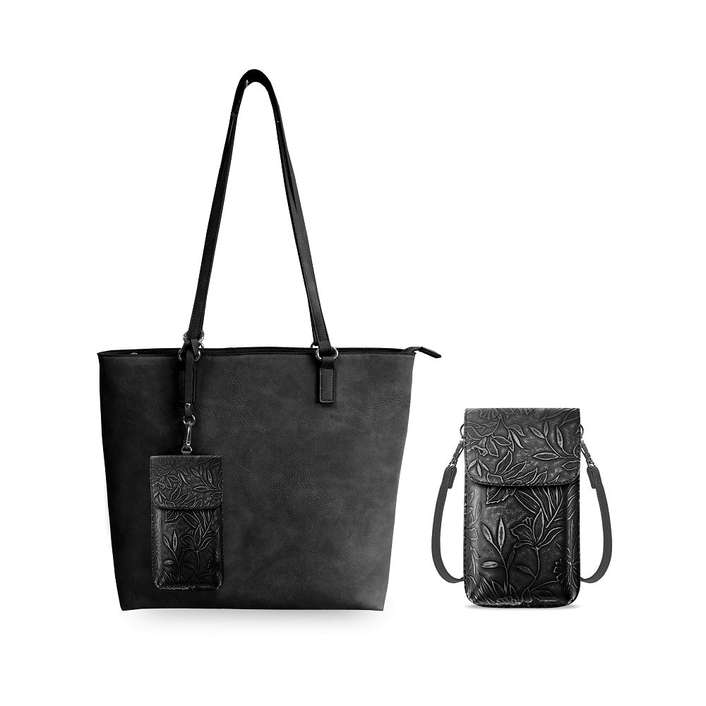 SaveTheGirls Techy Tote Combo — main product shot
