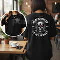 "Black Sheep of the Family" Gen X T-Shirt – Personalized Generation X USA Graphic Tee, Premium 100% Cotton 1965-1980 Birth Year Top, Soft Lived-In Heavyweight Sarcastic Shirt, Made in USA