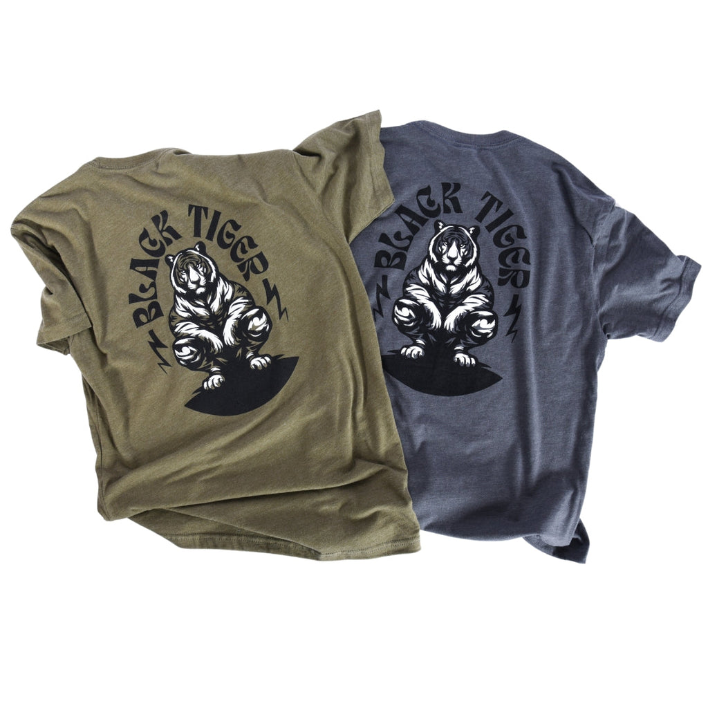Black Tiger International Black Tiger Logo Tee Shirt — main product shot