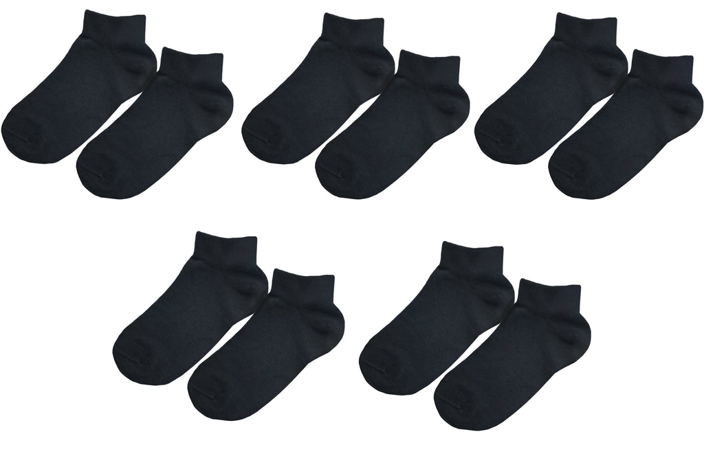 tittimitti tittimitti® Kids 98% Organic Cotton Ankle Socks 5-Pack – Breathable Lightweight Socks for Active Kids — main produ