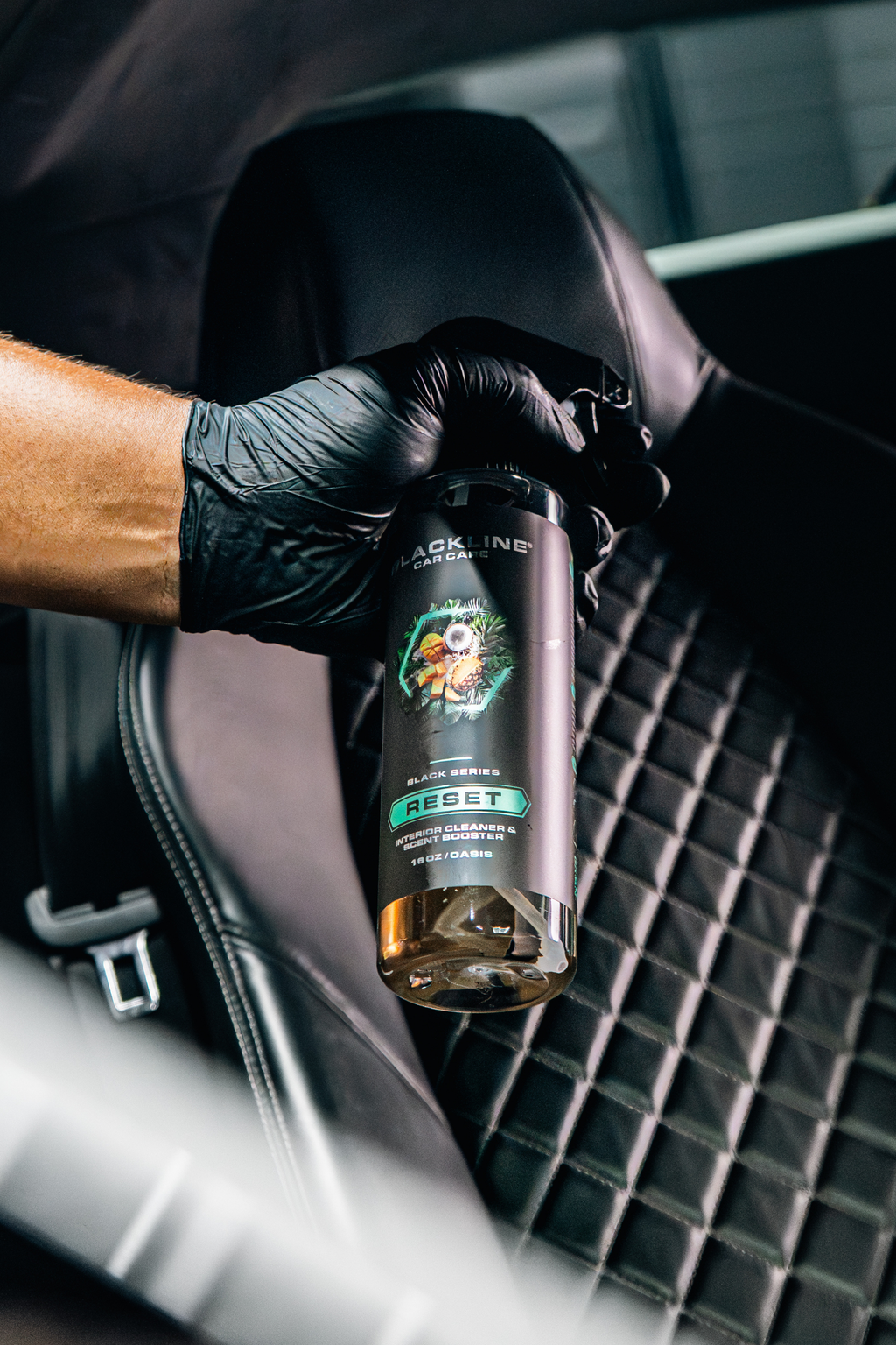 BLACKLINE® RESET INTERIOR CLEANER & SCENT BOOSTER – Blackline Car Care, view 5