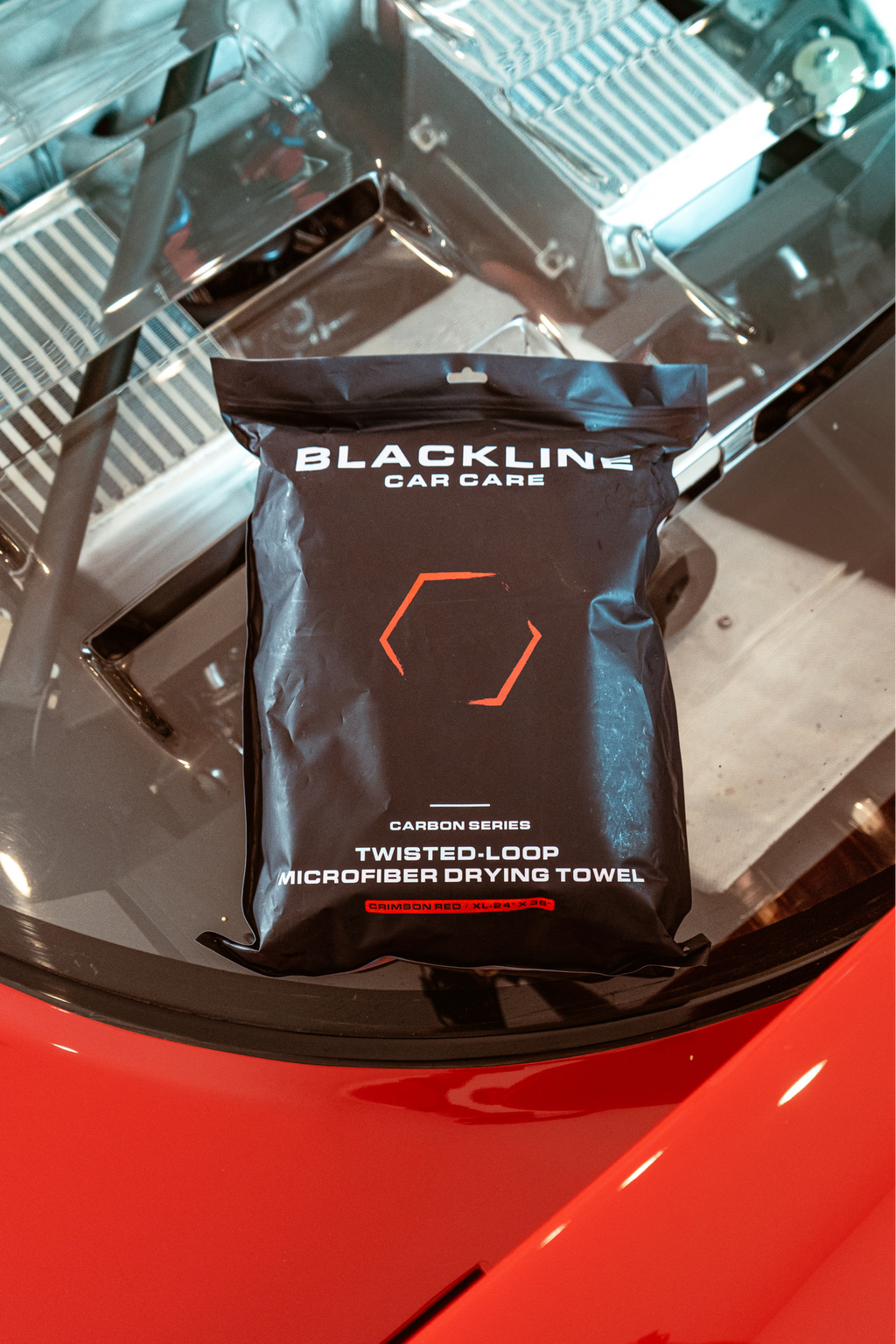BLACKLINE® TWISTED-LOOP DRYING TOWEL – Blackline Car Care, view 6