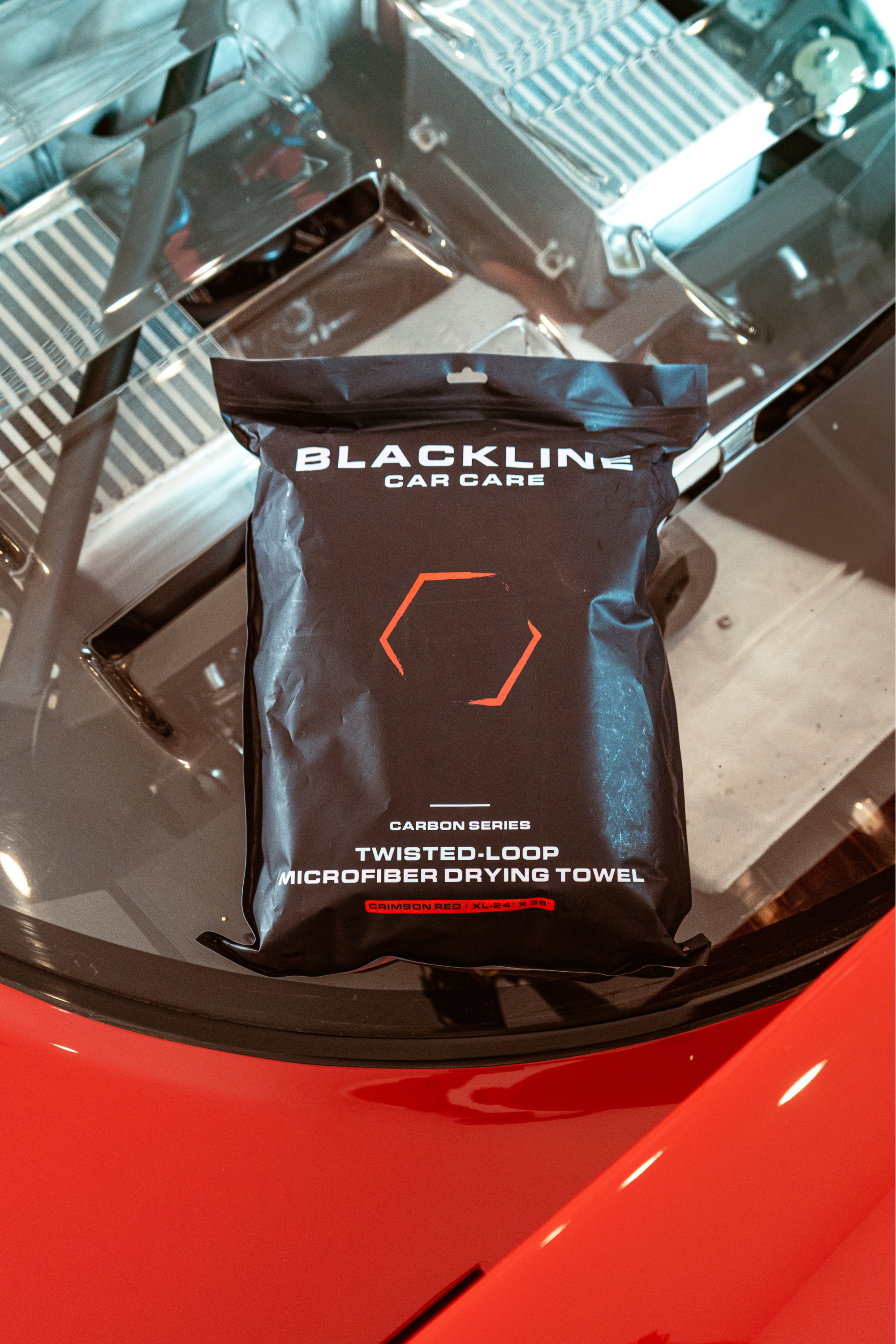 BLACKLINE® TWISTED-LOOP DRYING TOWEL – Blackline Car Care, view 6