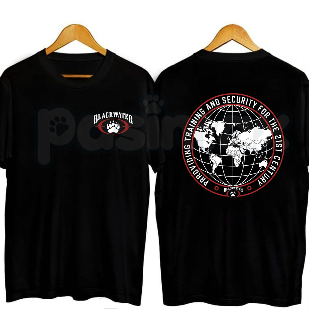 Blackwater Global Security Tactical T-Shirt – Iron Tactical PMC Military Contractor Graphic Tee