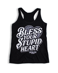 Luckless Outfitters Bless Your Stupid Heart Tank Top — main product shot