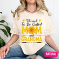 "Blessed To Be Called Mom And Grandma" T-Shirt – Cool Mother's Day Graphic Tee, Remastered Heavy Cotton Matriarch Top, Soft Lived-In Heavyweight Family Legacy Shirt, Made in USA