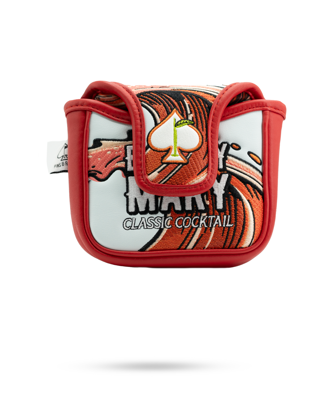 Pins and Aces Bloody Mary - Mallet Putter Cover — alternative angle
