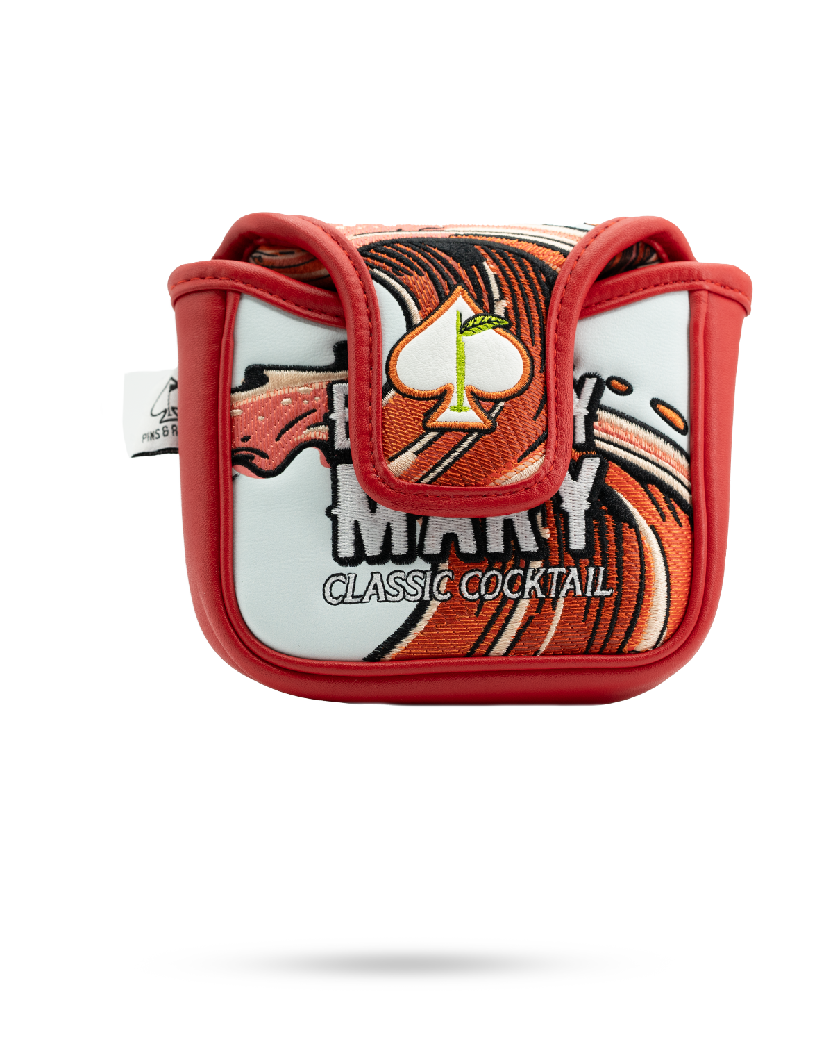 Pins and Aces Bloody Mary - Mallet Putter Cover — alternative angle