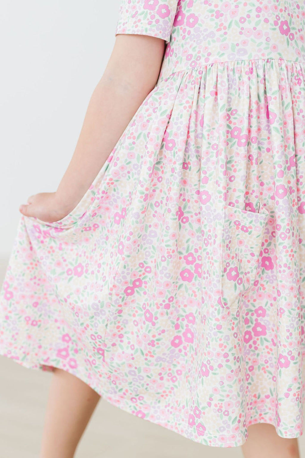 Mila & Rose ® Blooming Beauty S/S Pocket Twirl Dress — size reference