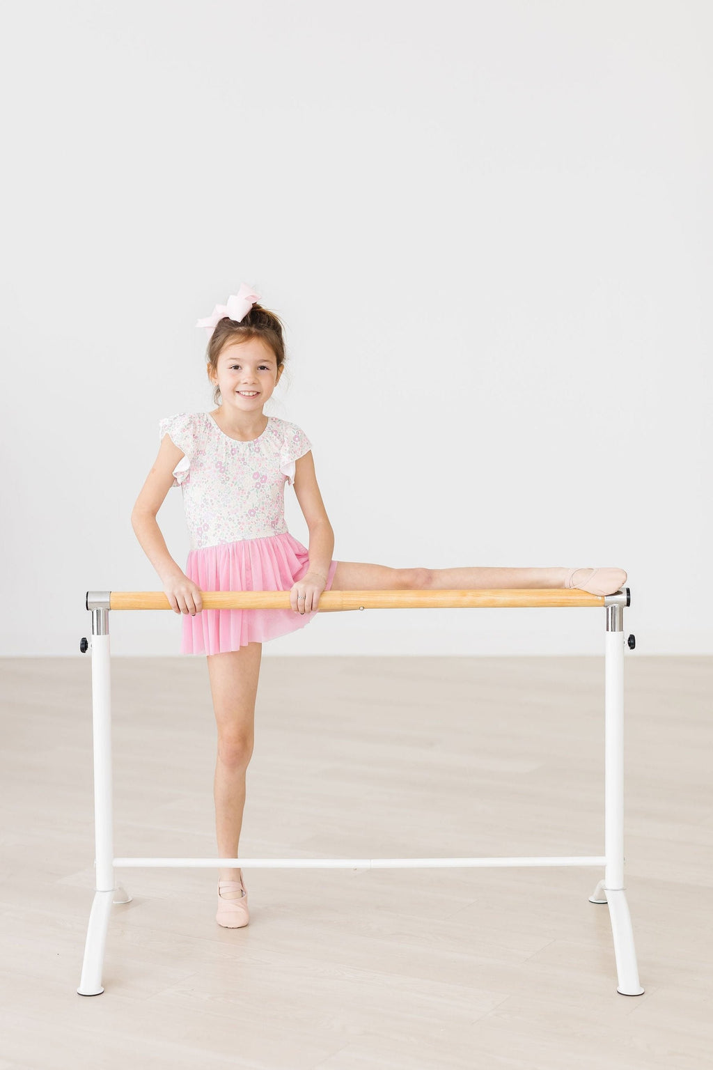Mila & Rose ® Blooming Beauty S/S Twirl Leotard — alternative angle