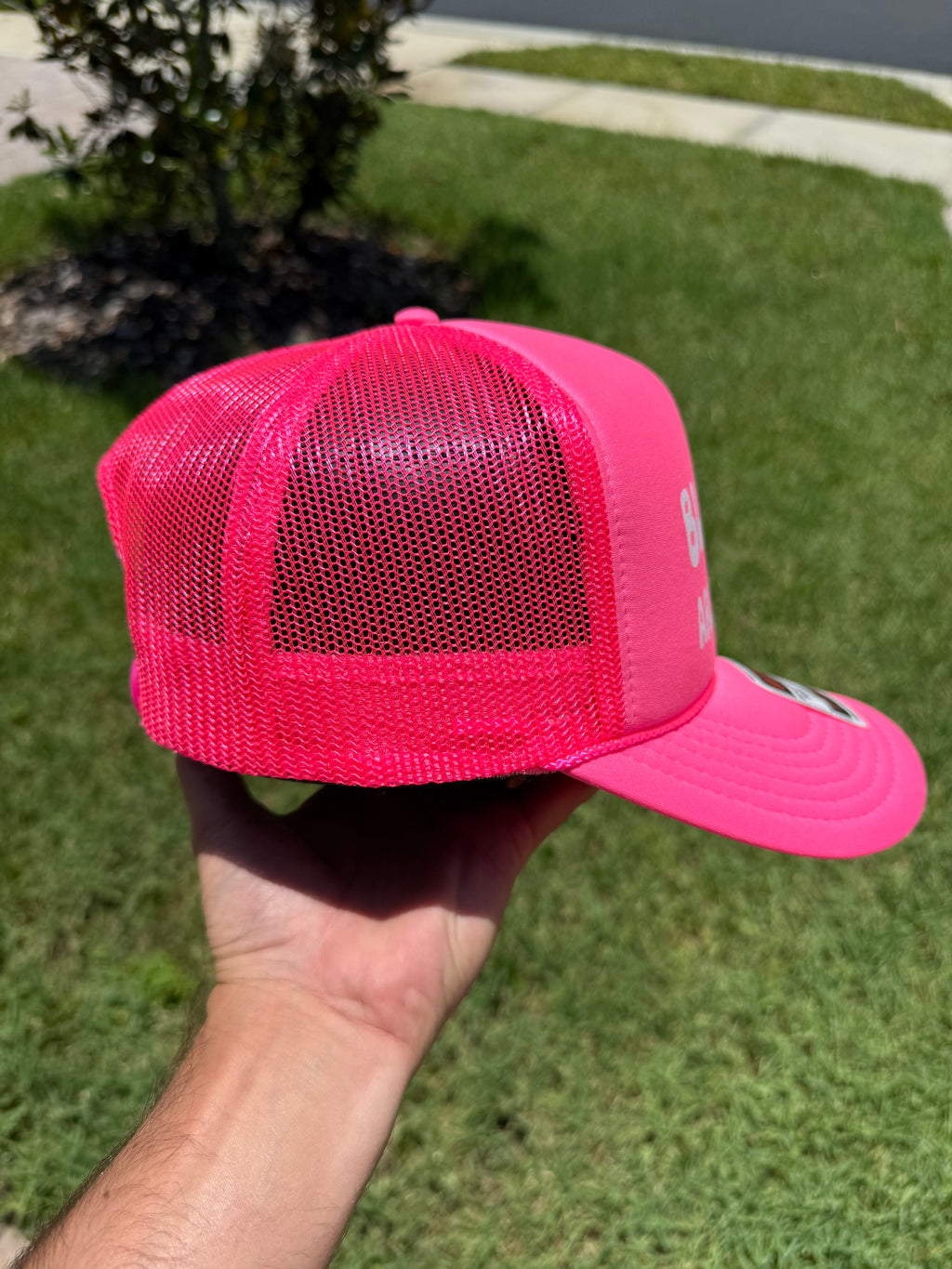 Luckless Outfitters Blowjobs Are Real Jobs Trucker Hat — alternative angle