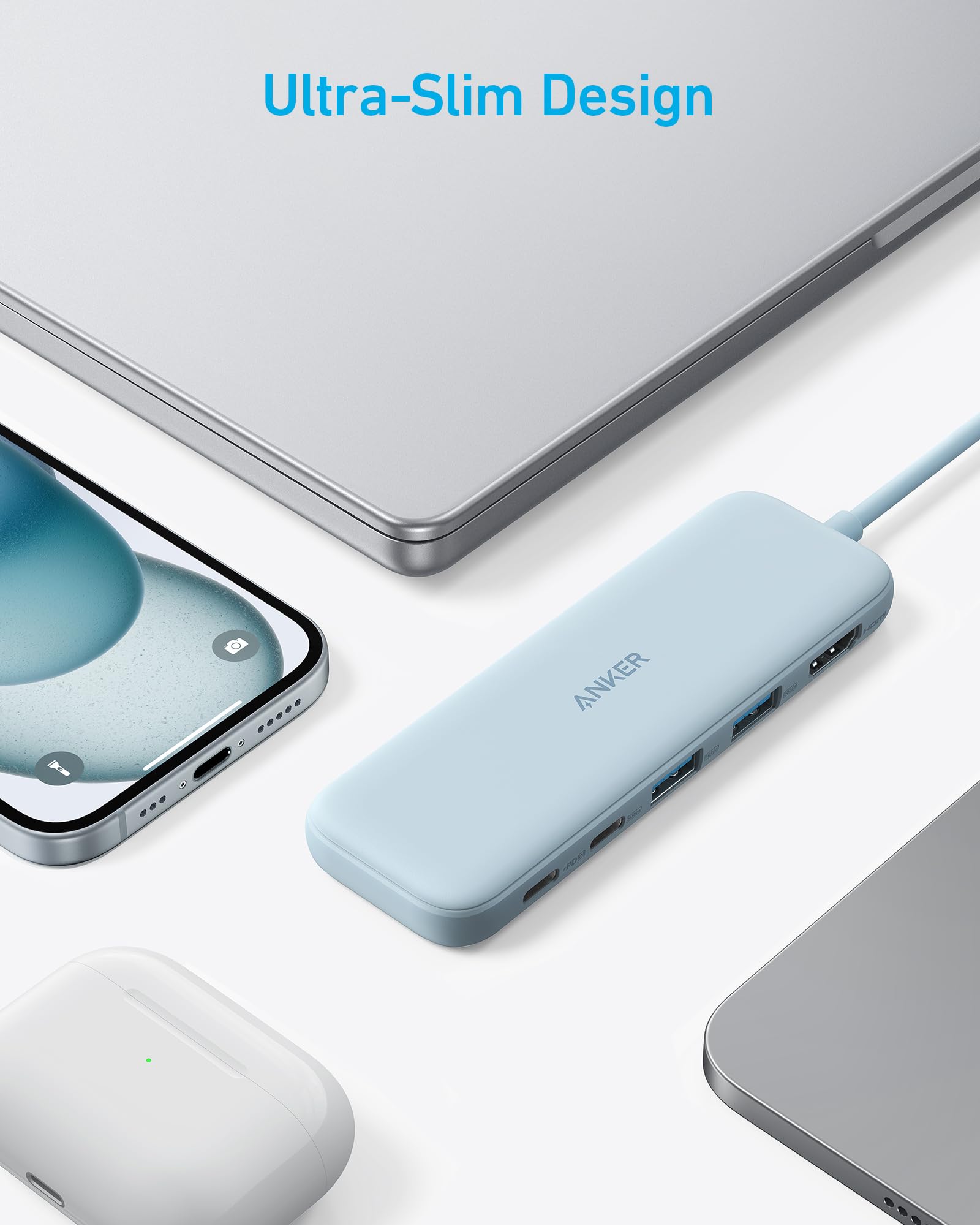 Refurbished Anker <b>332</b> USB-C Hub (5-in-1), view 11