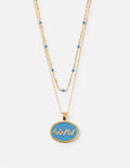 Elevated Faith Blue Highs and Lows Necklace Set — main product shot