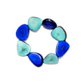 KADOU BOUTIQUE Tagua Alma Bracelet - Royal Blue Turquoise — main product shot