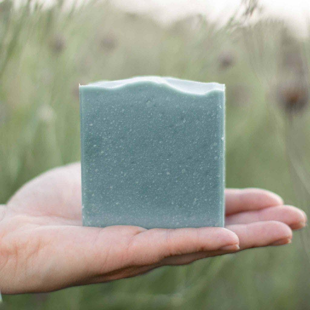 Pretty farm girl Blue Beauty Cream Facial Bar — main product shot