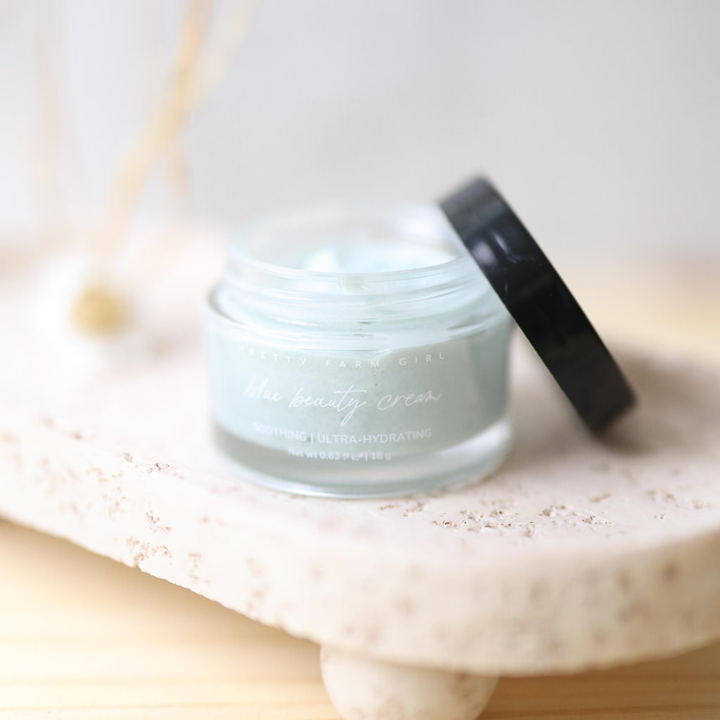 Pretty farm girl Blue Beauty Cream Soothing Tallow Face Cream — main product shot