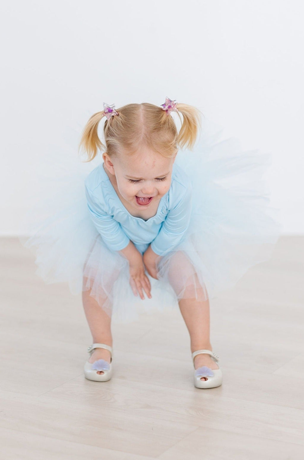 Mila & Rose ® Bluebird 3/4 Tutu Leotard — lifestyle context