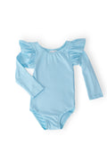 Mila & Rose ® Bluebird L/S Flutter Sleeve Leotard — main product shot