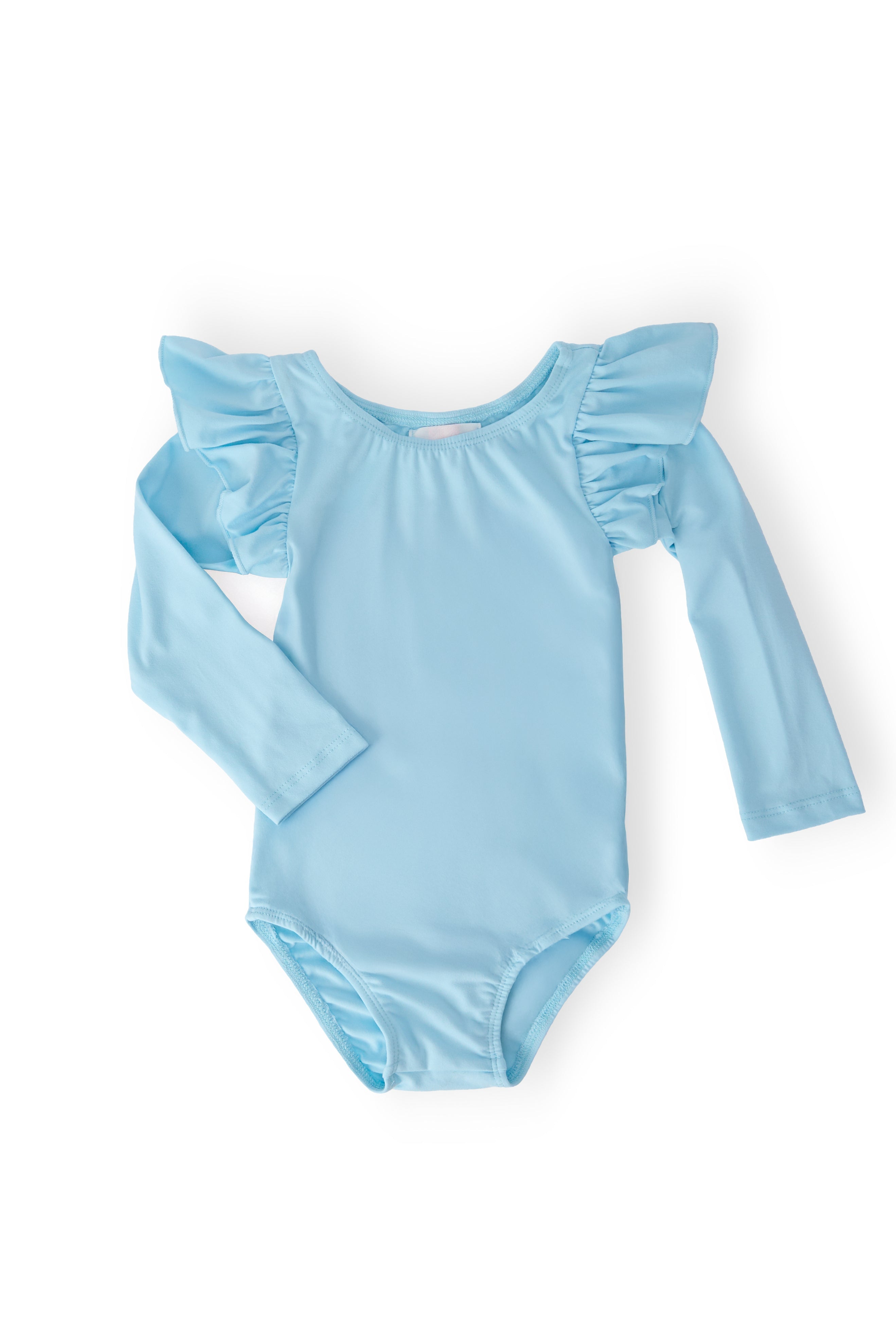 Mila & Rose ® Bluebird L/S Flutter Sleeve Leotard — main product shot