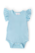Mila & Rose ® Bluebird S/S Flutter Bodysuit — main product shot