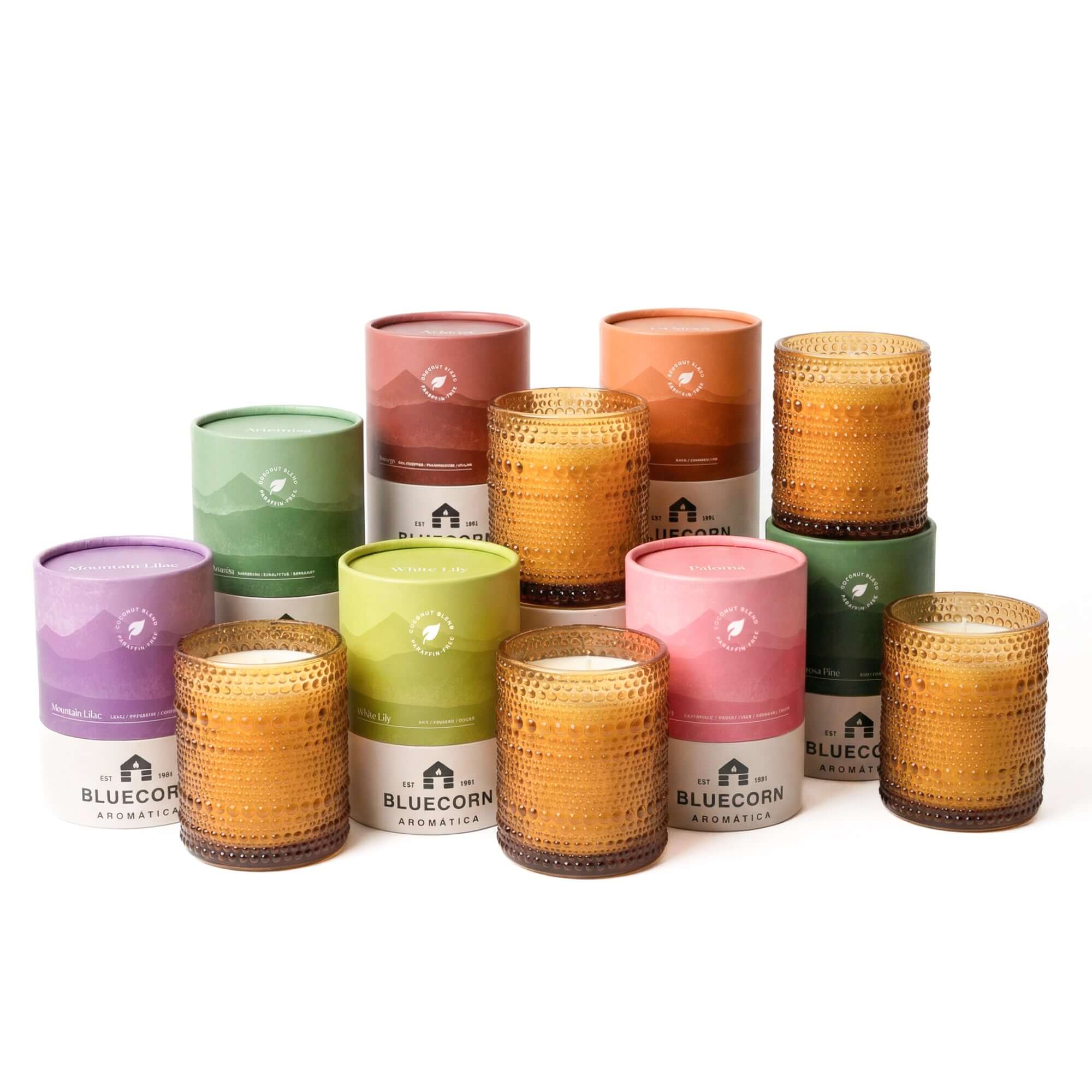 Bluecorn Candles Aromática Scented Candles — main product shot