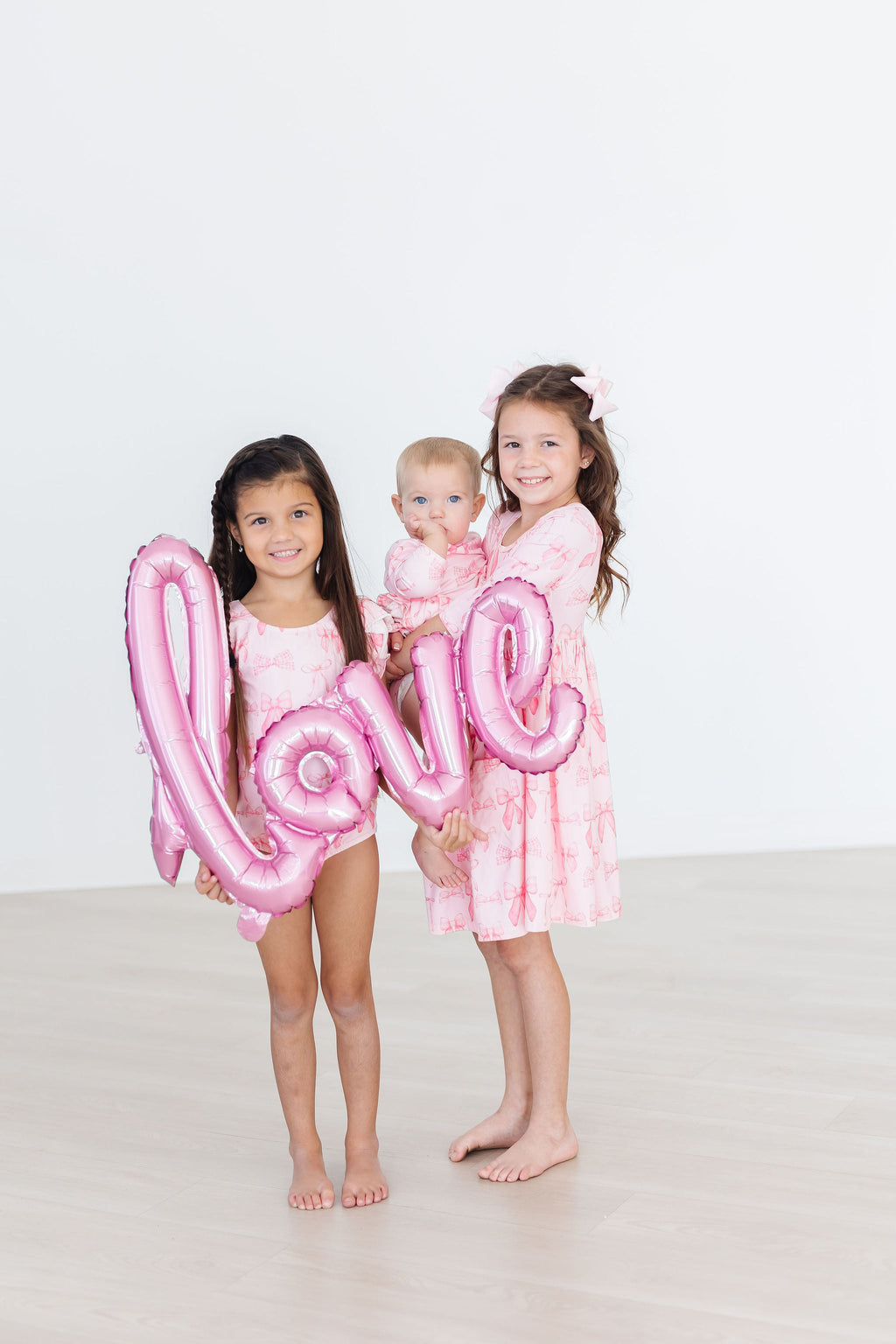 Mila & Rose ® Blushing Bows 3/4 Sleeve Pocket Twirl Dress — packaging