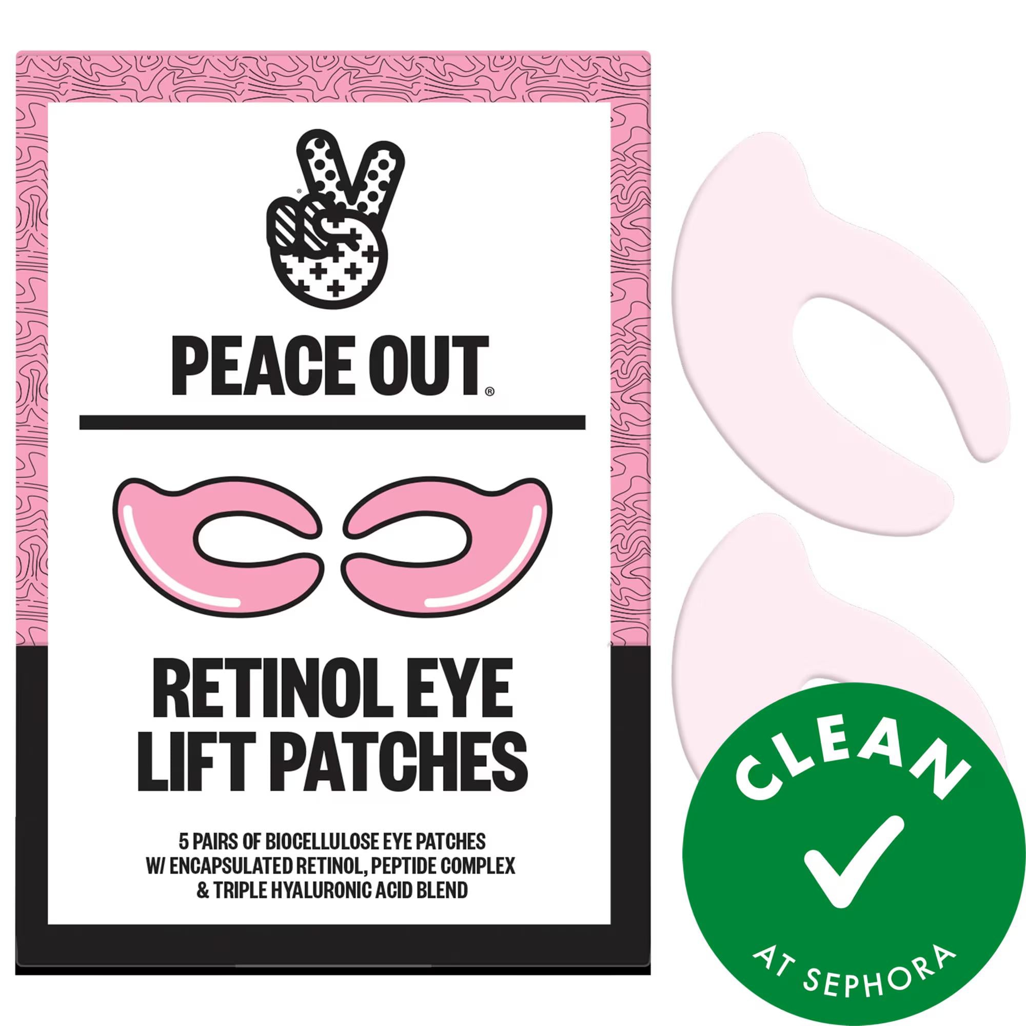Retinol 360¡: Lifting & Firming Retinol Eye Patches - Reduce Wrinkles, Dark Circles & Revitalize Eyes with Hyaluronic Acid - Vegan & Cruelty-Free