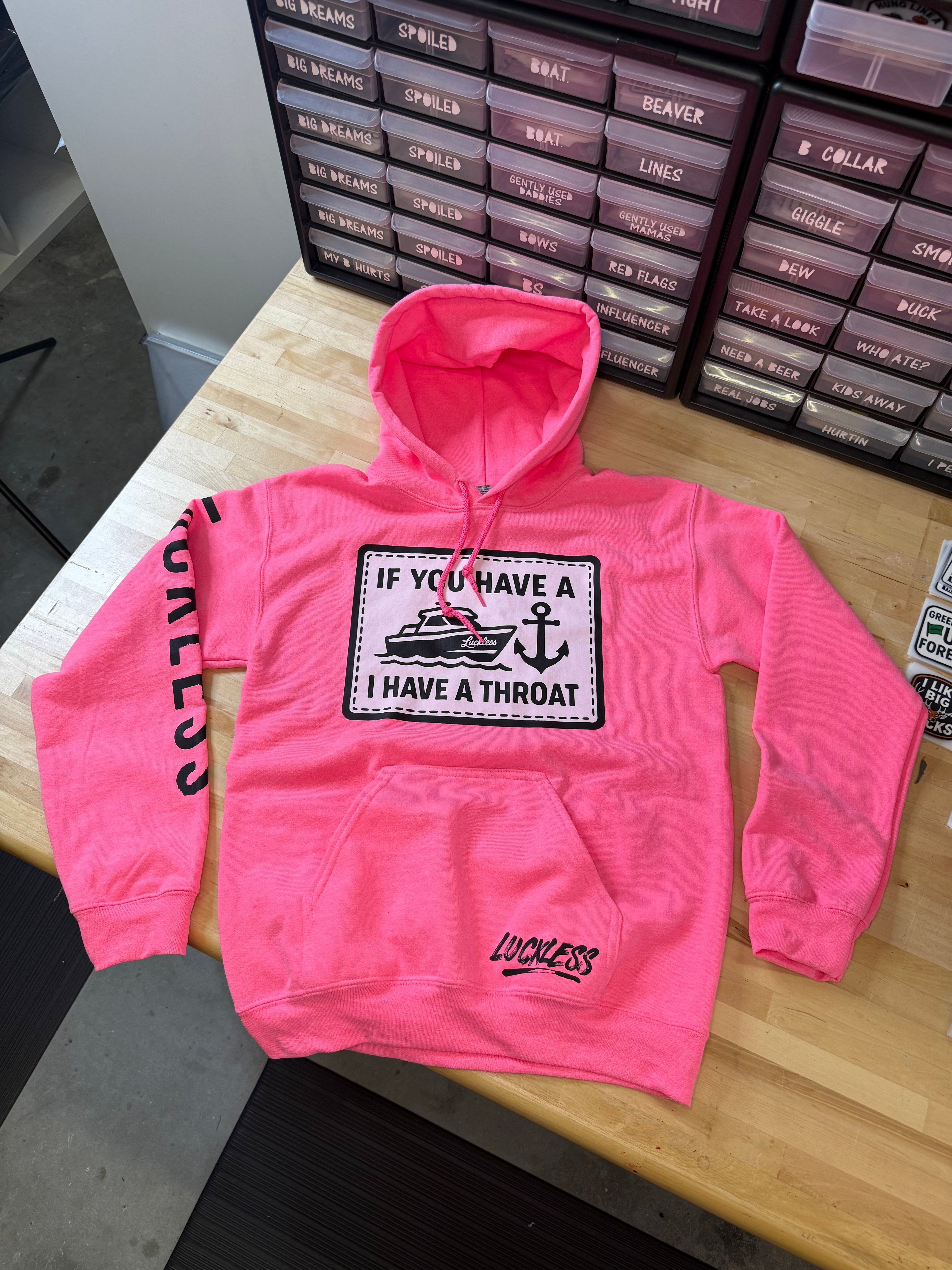 Boat Throat Hoodie — view 4