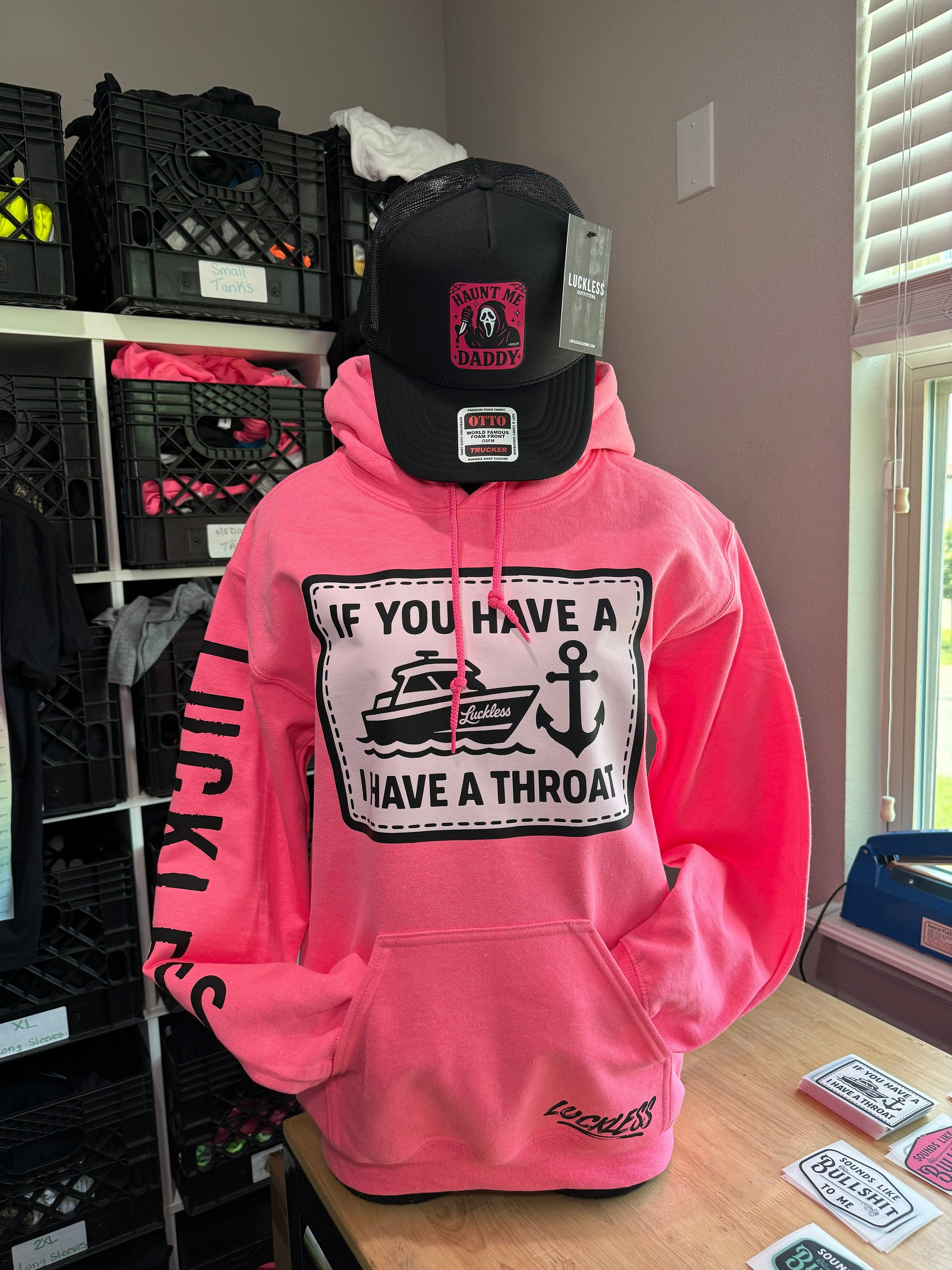 Boat Throat Hoodie — view 2