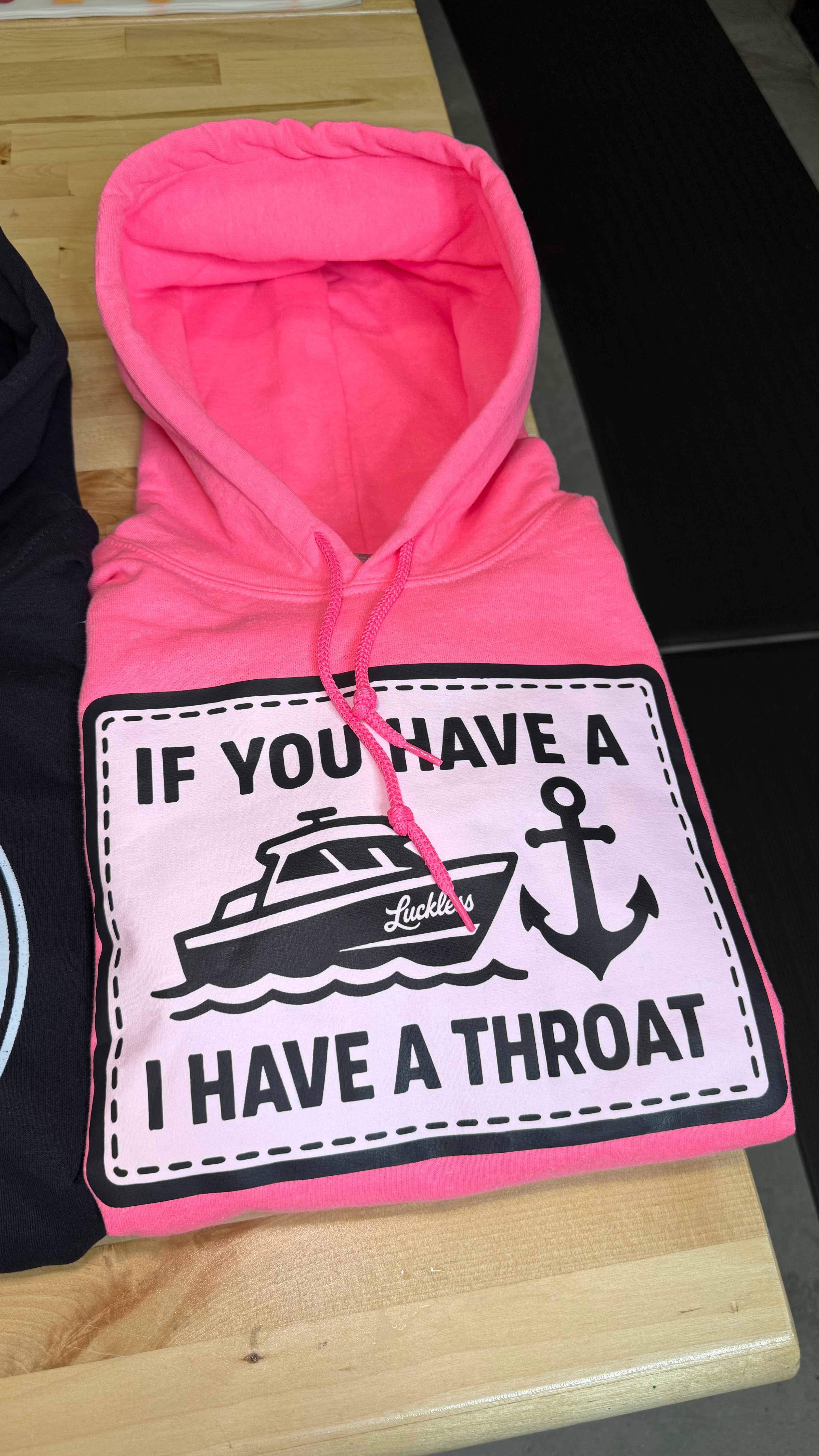 Boat Throat Hoodie — view 3