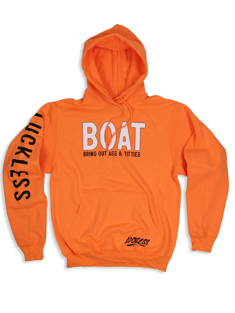 Luckless Outfitters BOAT Hoodie — back view