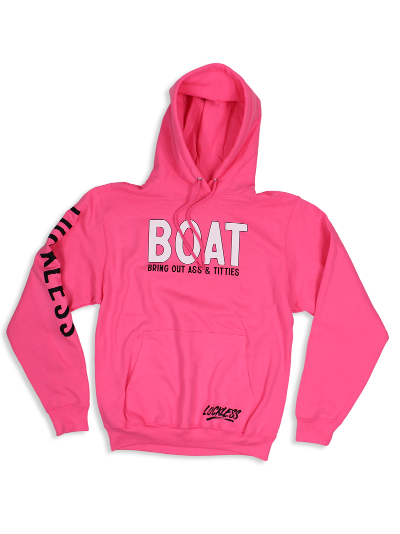 Luckless Outfitters BOAT Hoodie — side view