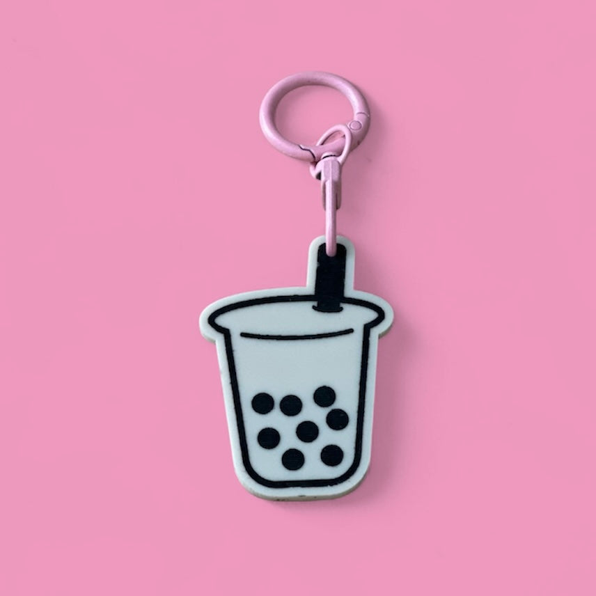 Boba Milk Tea Keychain & Bag Charm – Plant Dosage LLC