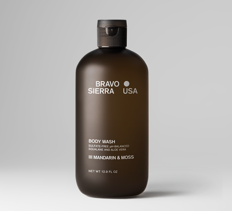 Bravo Sierra Body Wash — tactical grooming kit lifestyle