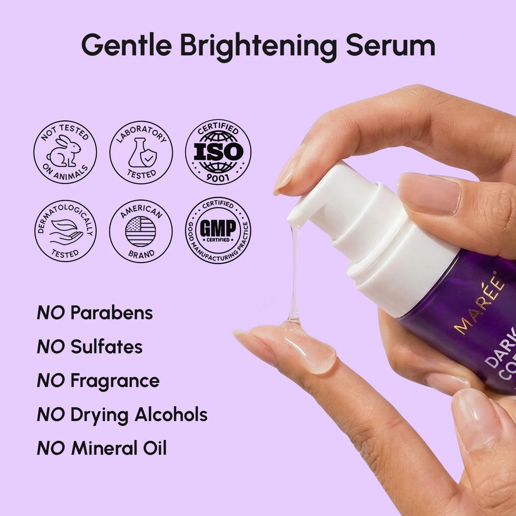 Maree Face & Body Serum for Dark Spots — in-use photo