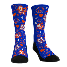 Rock 'Em Socks Boise State Broncos - #1 Mom