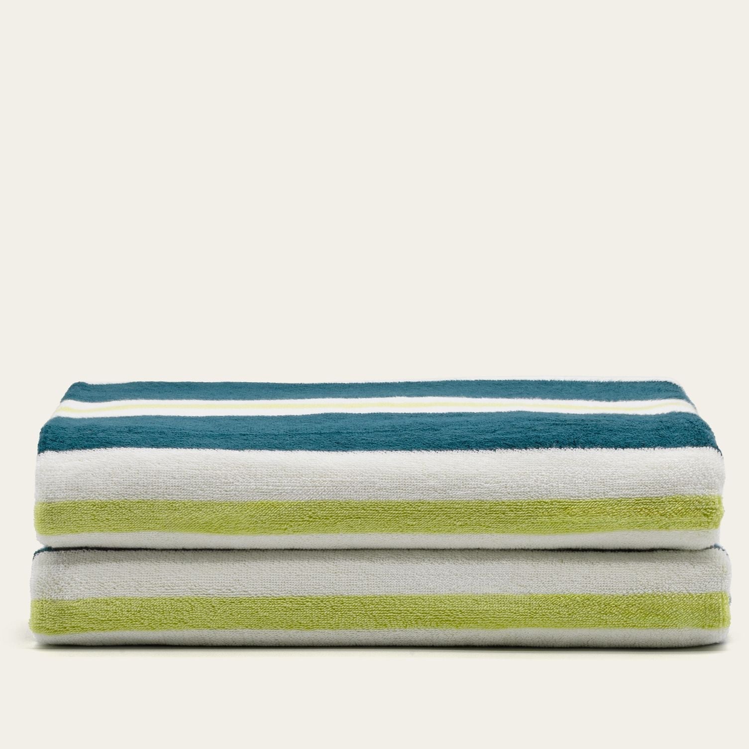 Italic Bondi Cabana Towels — comparison shot