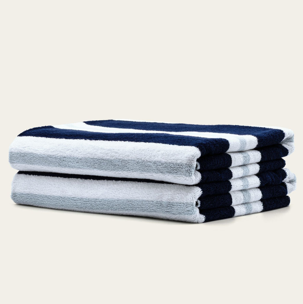 Italic Bondi Cabana Towels — product on model