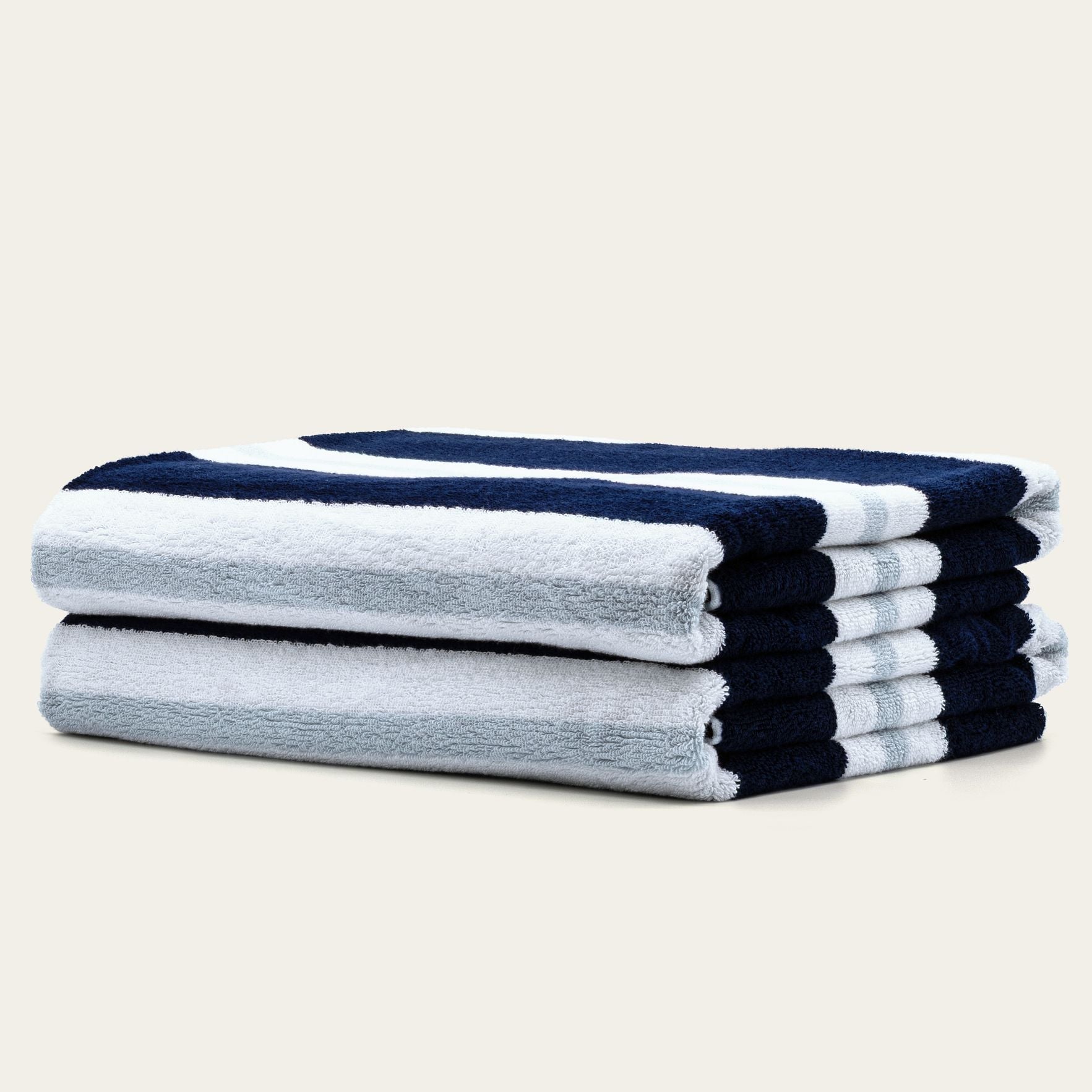 Italic Bondi Cabana Towels — product on model