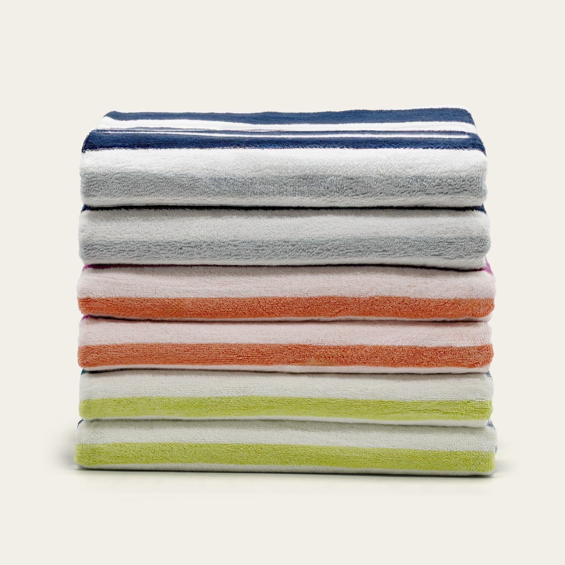 Italic Bondi Cabana Towels — in-use photo