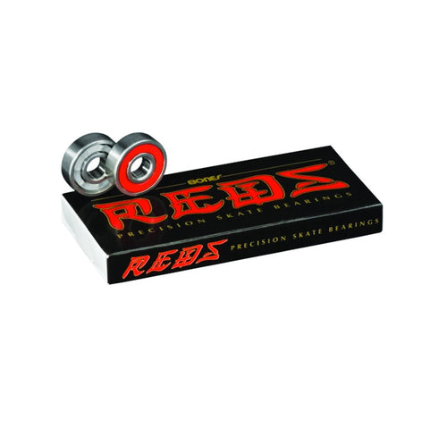 Bones Bearings Reds (Set of 8) by Skates USA