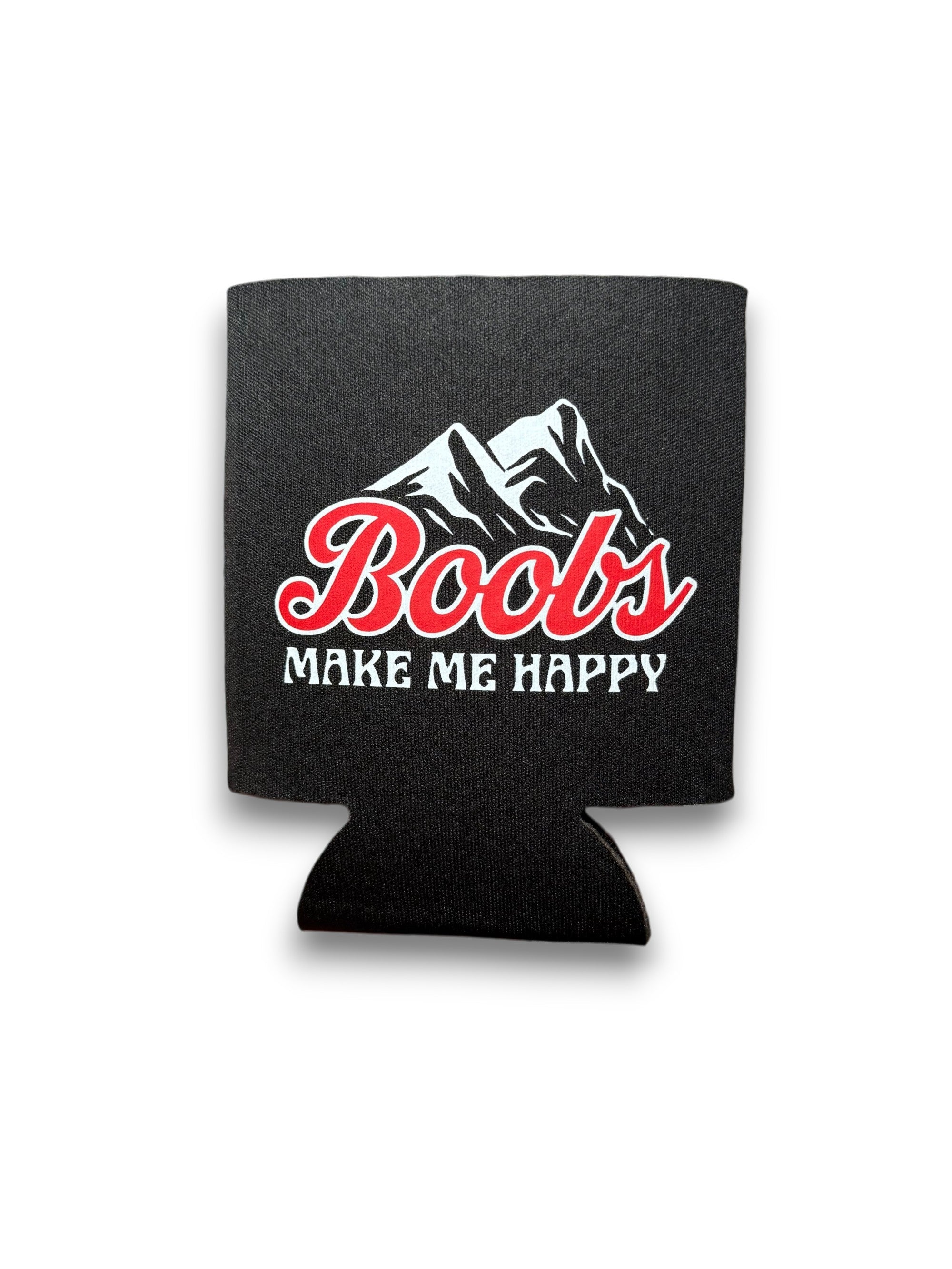 Luckless Outfitters Make Me Happy Koozie — lifestyle context
