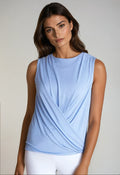 Buki Boss (Babe) Tech Tee - Blue — main product shot