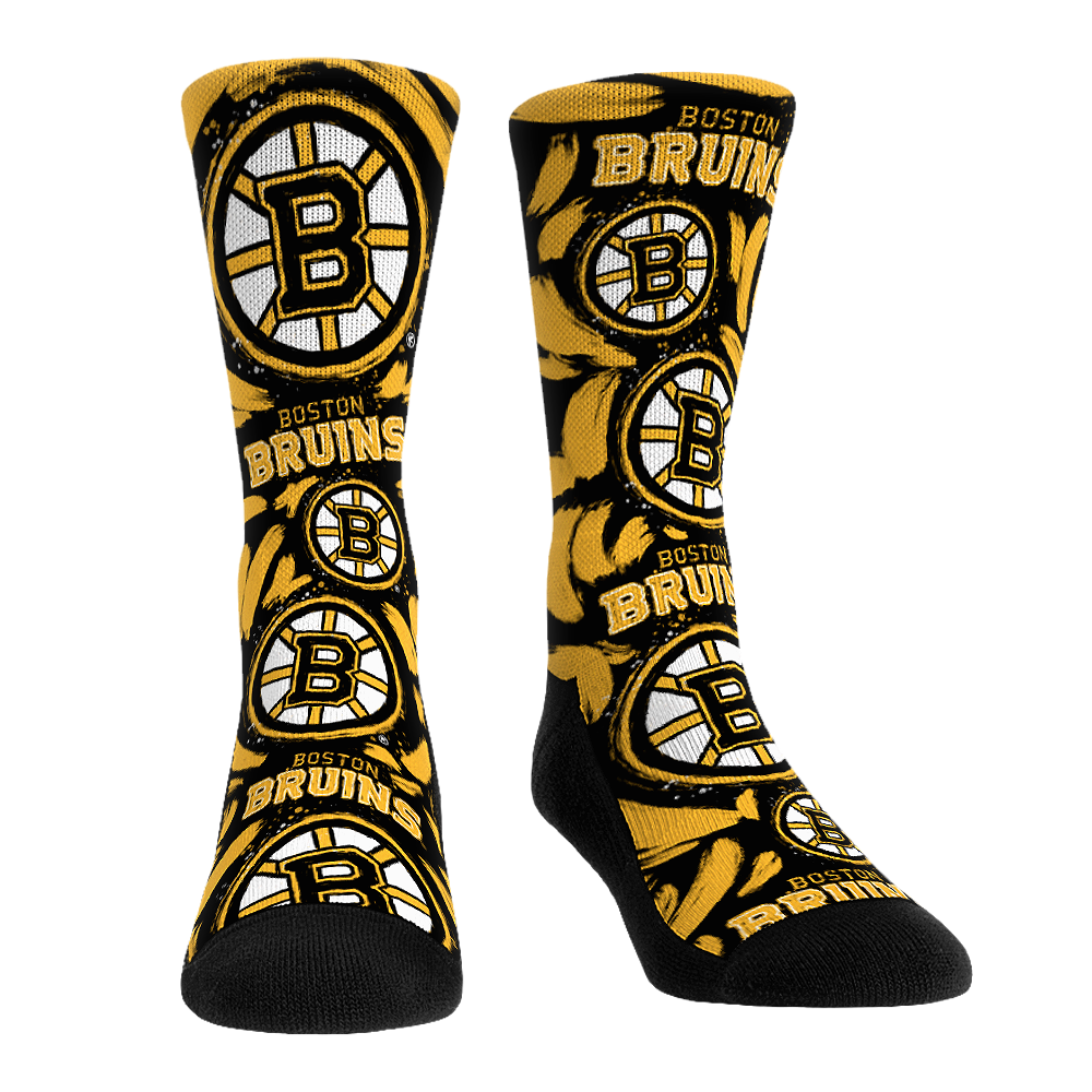 Rock 'Em Socks Rock 'Em Socks Boston Bruins - Logo Paint — main product shot