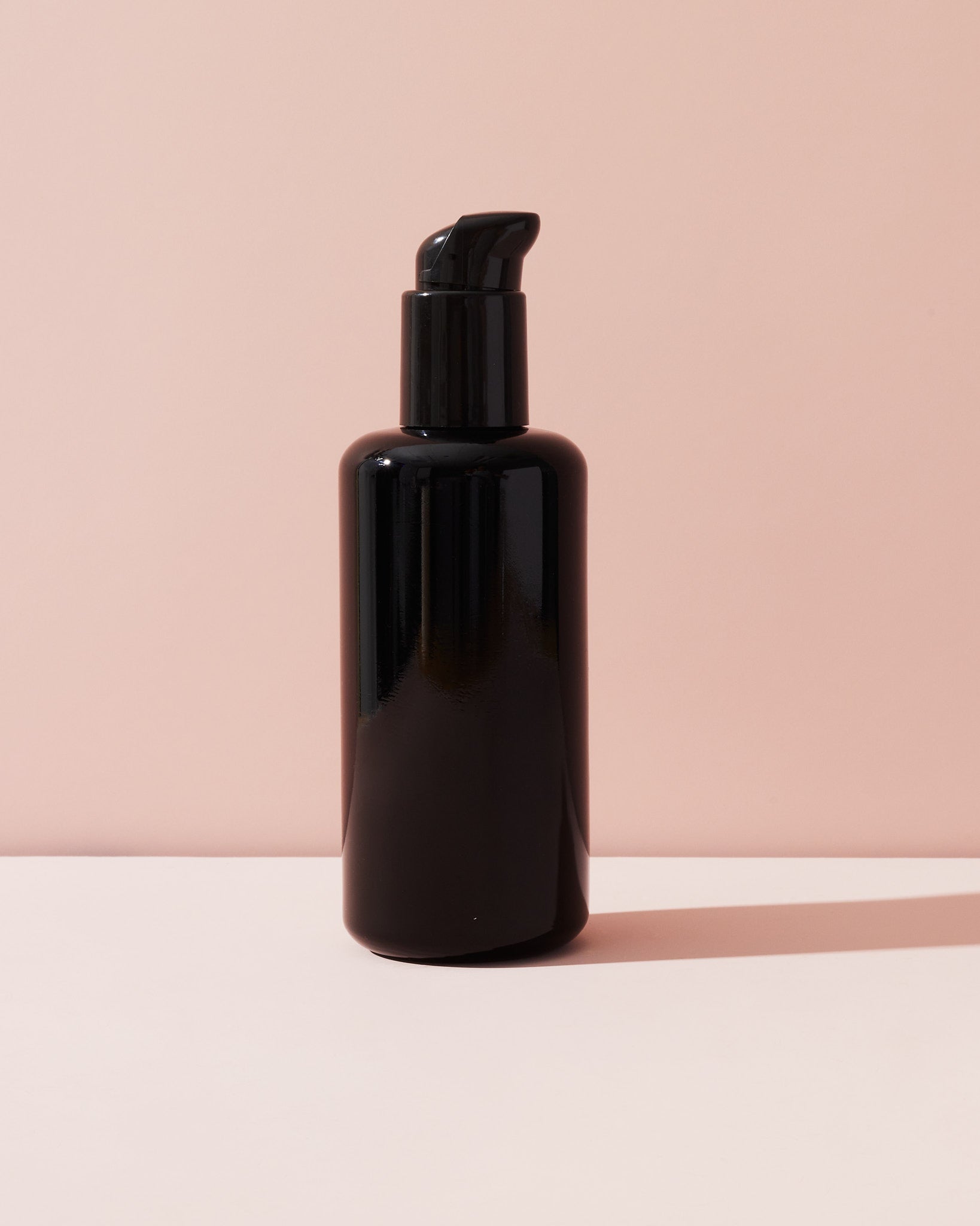 6.7oz / 200ml black uv glass pump bottle – makesy®
