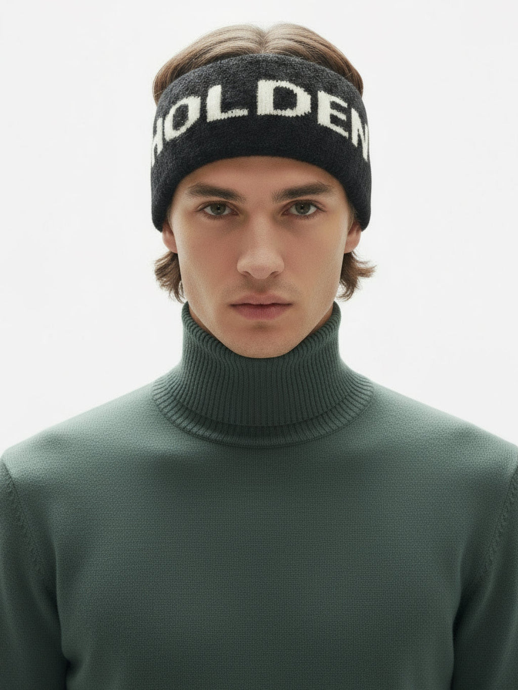 Holden Outerwear Boucle Headband - Black — detail close-up