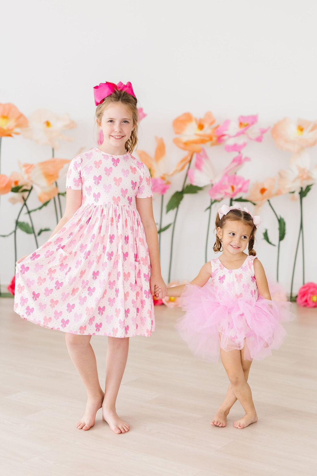 Mila & Rose ® Bow Beauty S/S Pocket Twirl Dress — lifestyle context