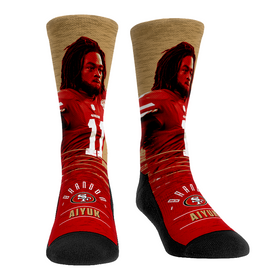 Rock 'Em Socks Brandon Aiyuk - San Francisco 49ers - Jumbotron