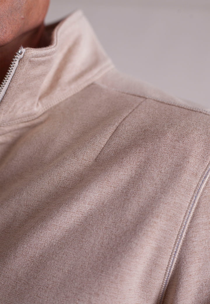 Breckenridge Full-Zip Sweatshirt - Camel — view 2