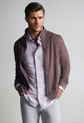 Breckenridge Full-Zip Sweatshirt - Espresso